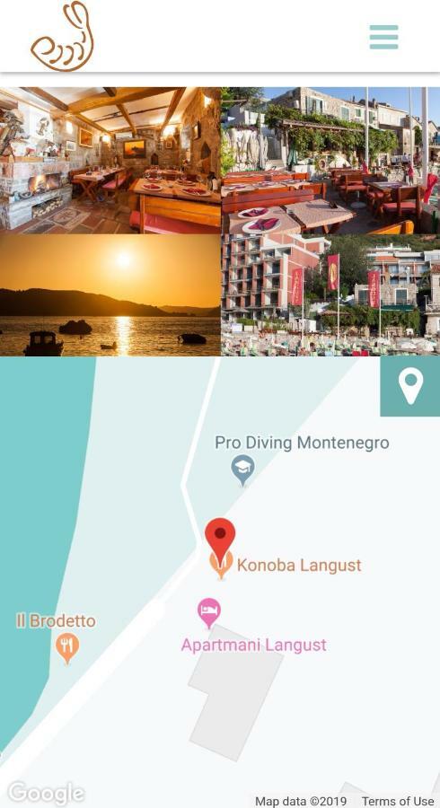 Langust - Free Parking Daire Sveti Stefan Dış mekan fotoğraf